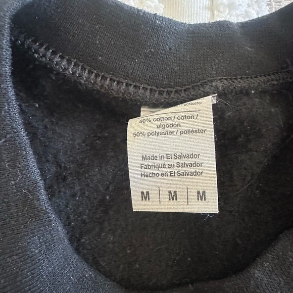 Black Homebody Sweatshirt - Picture 2 of 3